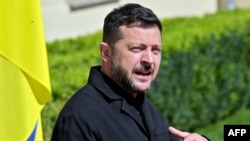 Президент Украины Владимир Зеленский в Киеве 25 августа 2026 (Фото: Сергей Супинский /AFP)