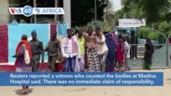 VOA60 Afrikaa - Somalia: At least 15 people killed in a suicide bombing in Mogadishu