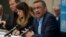 Tổng Giám Đốc WHO, Tiến sĩ Tedros Adhanom Ghebreyesus phát biểu tại cuộc họp báo ở Geneva, Thụy Sĩ, ngày 23/1/2020. 