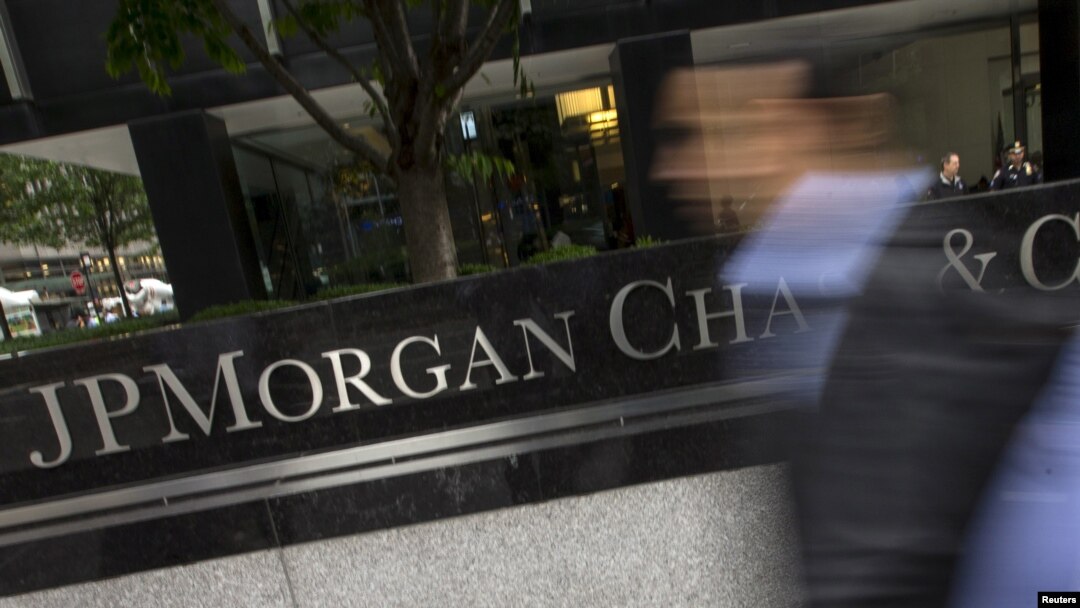 Kantor pusat JP Morgan Chase & Co. di Manhattan, New York Cit (foto: ilustrasi). 