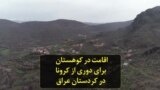 اقامت در کوهستان برای دوری از کرونا در کردستان عراق