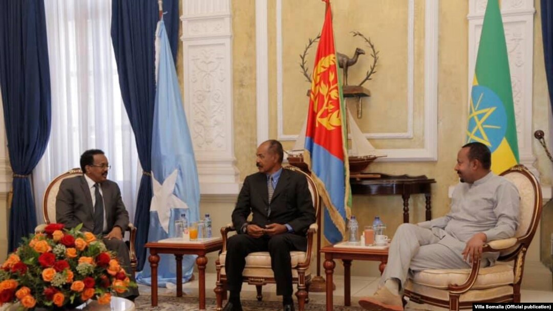 Farmaajo, Abiy Ahmed iyo Afwerki 