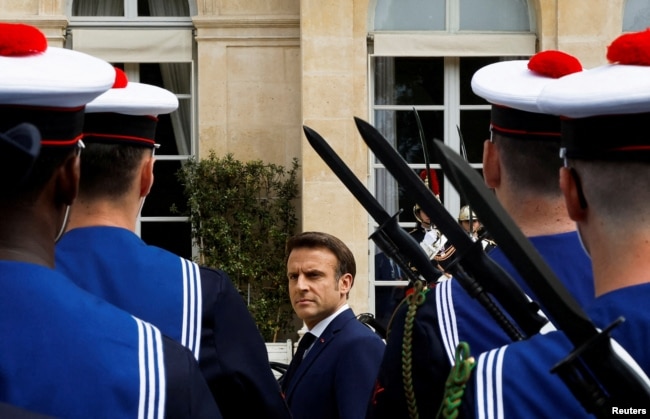 Fransa Cumhurbaşkanı Emmanuel Macron