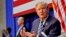 FILE - Republican presidential candidate Donald Trump’s anti-Muslim comments have sparked reaction worldwide.
