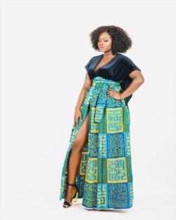 Sara Duku, who said she once merely "dabbled" in sewing, created this design. (S. Duku)