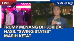 Laporan VOA untuk BTV: Trump Menang di Florida, Hasil Masih Ketat di "Swing States"