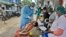 Xét nghiệm COVID-19 tại Ahmedabad, Ấn Độ, ngày 6/9/2020.