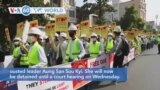 VOA60 World - Myanmar Military Leaders Extend Detention of Suu Kyi