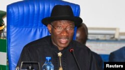 Shugaba Goodluck Jonathan na Najeriya