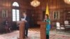 El canciller Carlos Holmes Trujillo y Margarita Manjarrez, directora de asuntos consulares, presentaron los puntos de atención consular en frontera con Venezuela ubicados en territorio colombiano que abrió la Cancillería. 