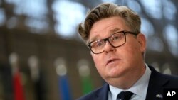 وەزیری دادی سوید گونار سترۆمەر