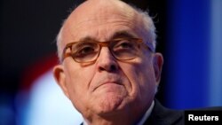 Pengacara Presiden Donald Trump, Rudy Giuliani 