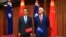 Australia's Prime Minister Malcolm Turnbull stands with Chinese Premier Li Keqiang before the start of an official signing ceremony at Parliament House in Canberra, Australia, March 24, 2017. 