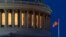 FILE - An American flag flies on the Capitol Dome in Washington, July 16, 2019. The Treasury Department released its federal budget data on Sept. 12, 2019.