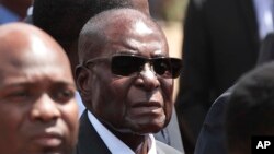 FILE - Zimbabwean President Robert Mugabe.