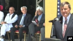 A segment to be assembled onto a sculpture containing 7,000 recycled plastic water bottles with LED lights, measuring 20 meters in diameter and 10 meters in height, is dangled from a crane at Hong Kong's Victoria Park. The "Rising Moon" is a giant lantern created to celebrate the upcoming Mid-Autumn Festival which falls on Sept.19.