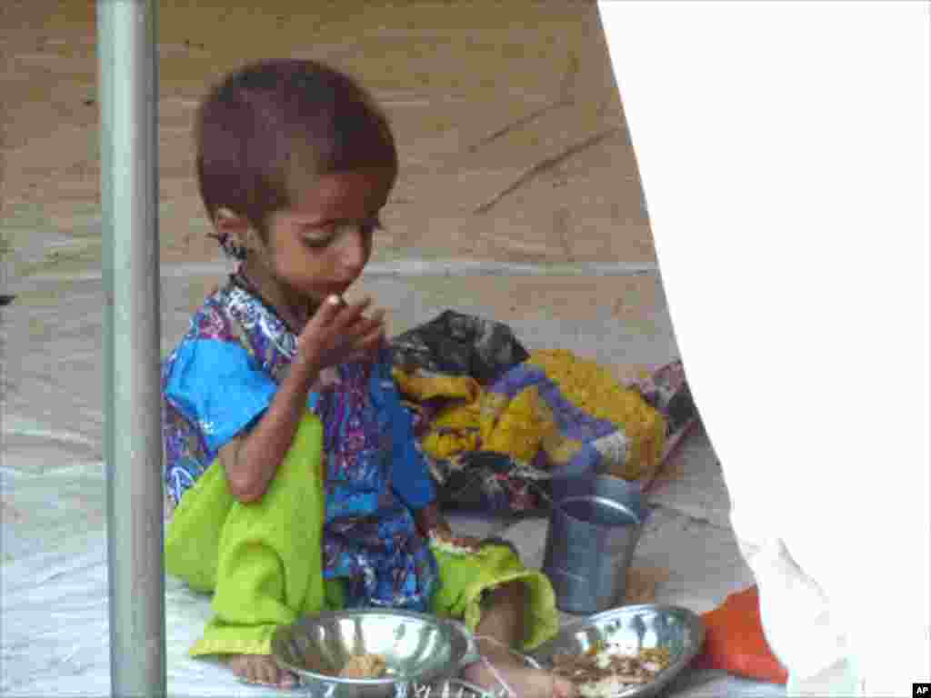 سندھ میں سیلاب زدگان کی حالت زار