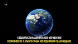 Северное сияние над США