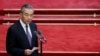 FILE - Chinese Foreign Minister Wang Yi speaks at the Great Hall of the People in Beijing, China, Sept. 5, 2024. 