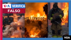 Recopilación de algunas de las imágenes creadas con Inteligencia Artificial sobre los incendios de California, en EEUU. 