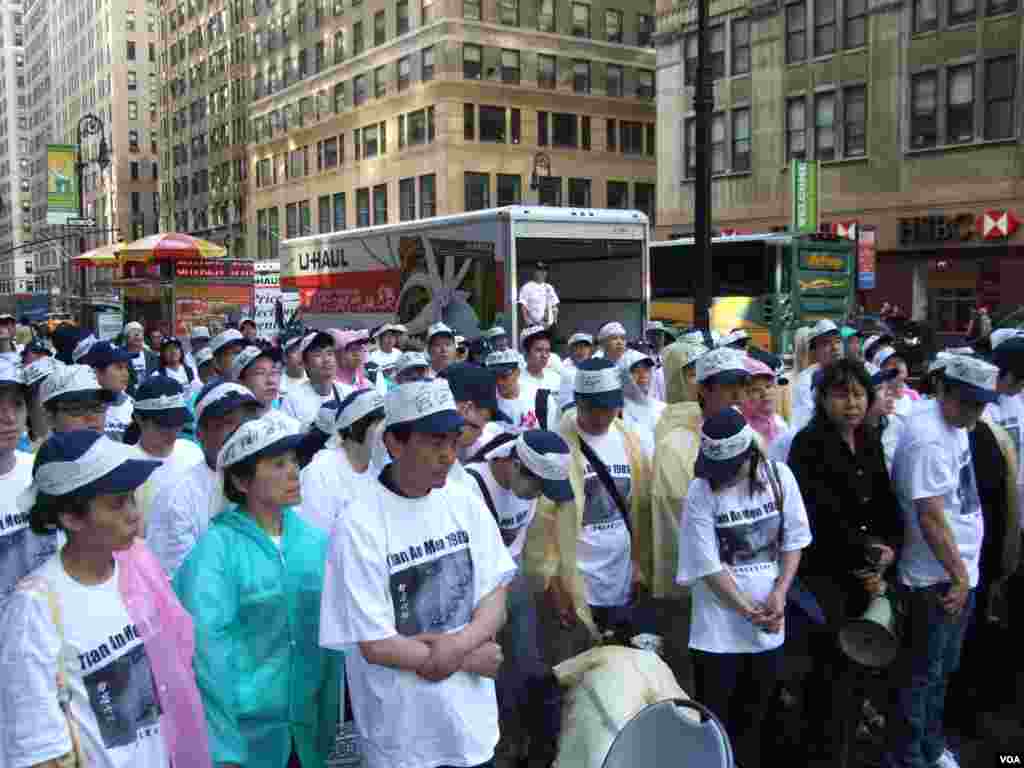 中国民主党全国委员会共同主席王军涛演讲