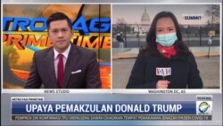 Laporan Langsung VOA untuk Metro TV: Trump, Presiden AS yang Dimakzulkan 2 Kali