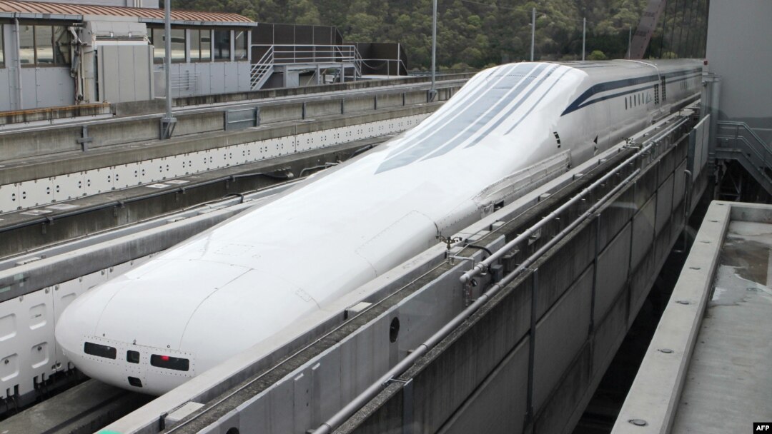 Tàu lửa maglev chạy với vận tốc hơn 600 kilômét/giờ trong gần 11 giây trong cuộc chạy thí nghiệm hôm 21/4/2015.
