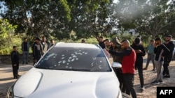 Սպանված պաղեստինցու մեքենան Հորդանան գետի Արևմտյան ափին