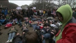 Students Lay Down in Protest Against Gun Violence