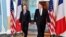 Mike Pompeo et Jean-Yves Le Drian au State Department à Washington le 6 février 2019.