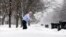 Una de las más castigadas por la nevada el miércoles fue la ciudad de Chicago.