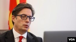 Stevo Pendarovski, VOA Macedonian Interview UNGA 3