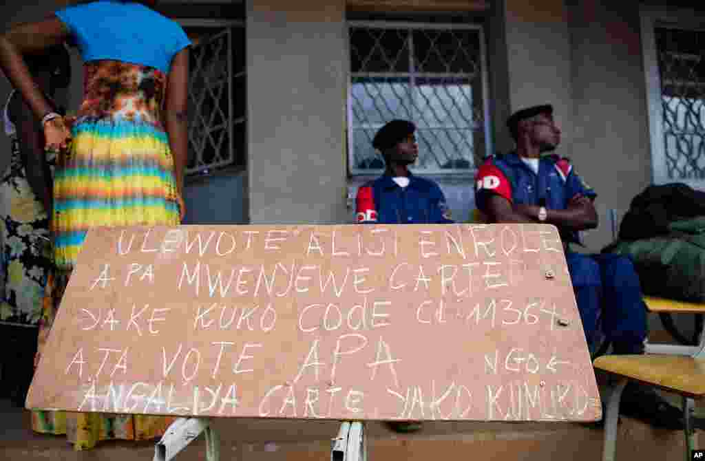 Many people have come to the polling stations to check their names against the lists of registered voters, ahead of the election, November 27, 2011. (AFP)