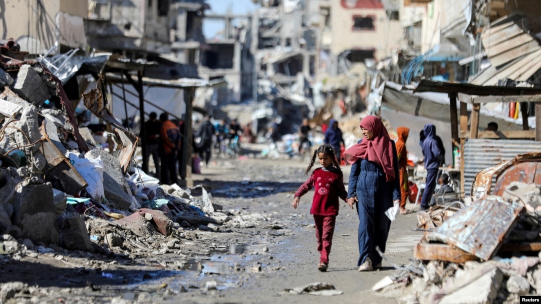 FILE PHOTO: Scenes of destruction in Gaza amid the ongoing conflict between Israel and Hamas