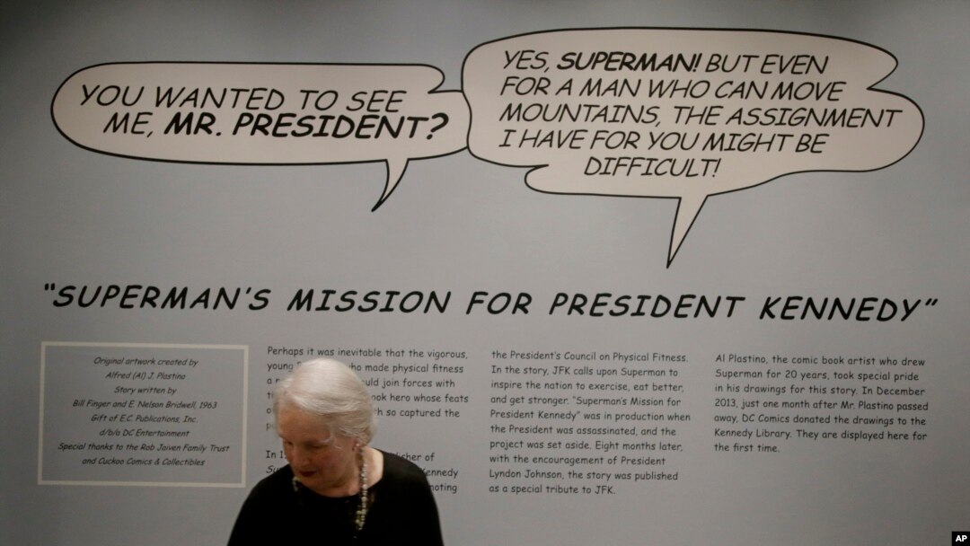 Suoerman Kennedy Comic