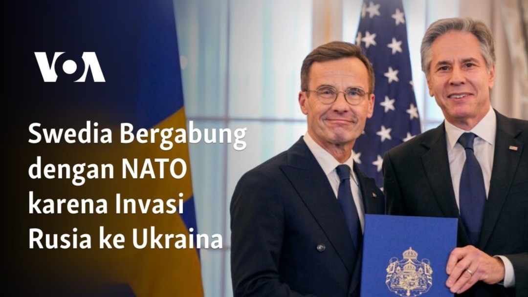 Swedia Bergabung dengan NATO karena Invasi Rusia ke Ukraina