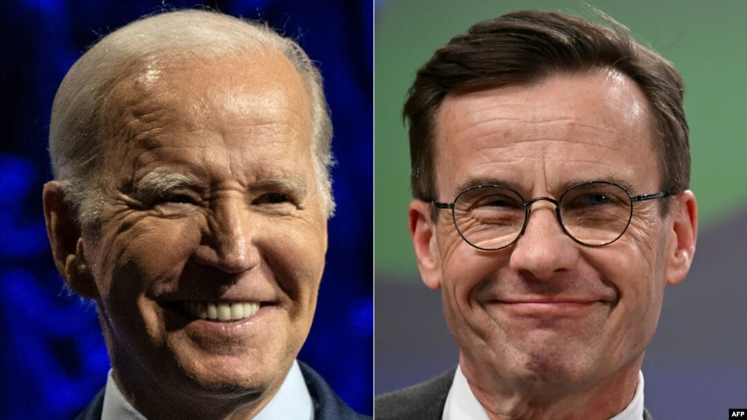 ABD Başkanı Joe Biden-İsveç Başbakanı Ulf Kristersson
