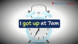 Everyday Grammar TV: Wake up with phrasal verbs