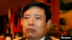 Bộ trưởng Quốc phòng Việt Nam Phùng Quang Thanh.