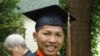 Bhikkhu Hoeurn Somnieng receives a degree in business management from St. Ambrose University in Iowa, USA.