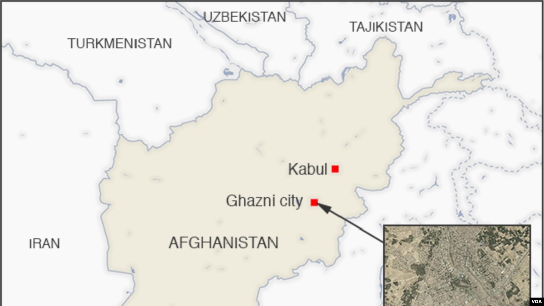 Lima orang kemungkinan tewas dalam kecelakaan pesawat di provinsi Ghazni Afghanistan, Senin (27/1).
