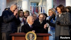 U.S. President Biden signs "Respect for Marriage Act" at the White House in Washington