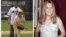 A la izquierda Sammi Kane Kraft en la película Bad News Bears, cuya premiere se realizó en 2005 (derecha).