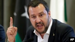 Menteri Dalam Negeri Italia, Matteo Salvini