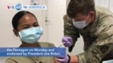 VOA60 America - Members of the U.S. military will be required to get vaccinated for COVID-19 by mid-September