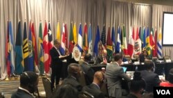 La Comisión Interamericana para el Control del Abuso de Drogas (CICAD) sesionó este jueves 19 de noviembre de 2019 en Miami, Florida.
