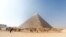 Kawasan Piramid Giza, tidak jauh dari Kairo, Mesir, 3 Februari 2018.
