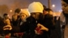 People gather to mark the two-year anniversary of the devastating earthquake as they remember lost family and friends, in Hatay, Turkey, Feb. 6, 2025. 