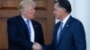 Trump respalda postulación de Romney para el senado de EE.UU.