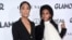 Actress MJ Rodriguez, left, and singer Janelle Monae attend the Glamour Women of the Year Awards at Spring Studios in New York, Nov. 12, 2018. 